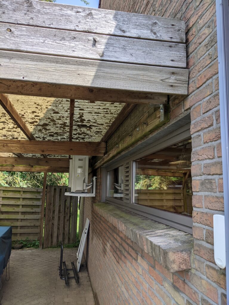 Stormschade carport